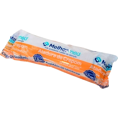 Atadura de Crepom Melhormed 10CMX1.80M - Unidade