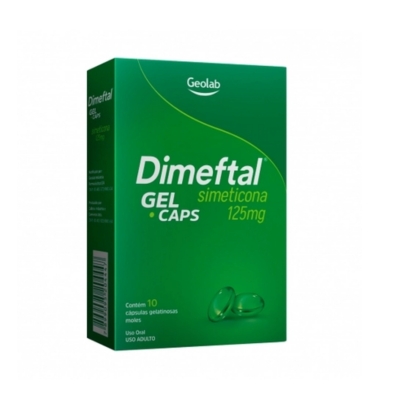 Dimeftal 125mg 10 cps gel geolab