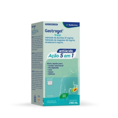 Gastrogel fresh menta susp 240ml medquimica