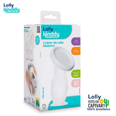 Coletor de Leite Materno Lolly Silicone 1 Unidade