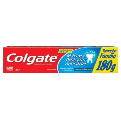 Creme Dental Colgate Máxima Proteção Anticáries Menta 180g