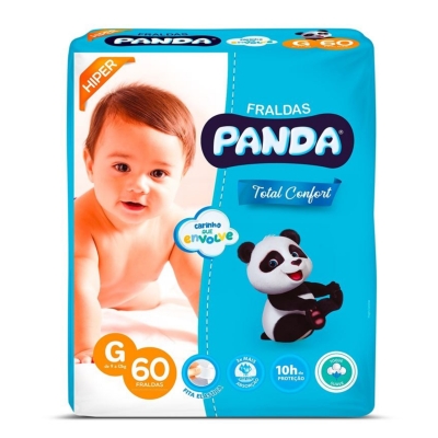Fralda Panda Total Confort G 54 Unidades