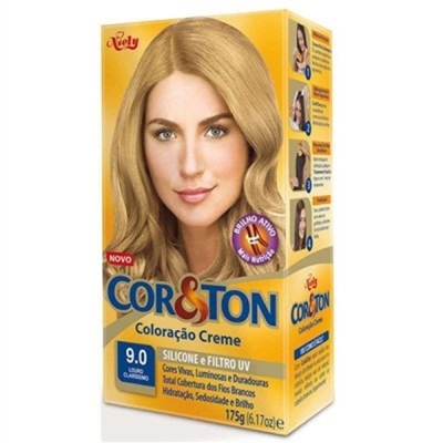 Tint cor e ton 9.0 louro clarissimo