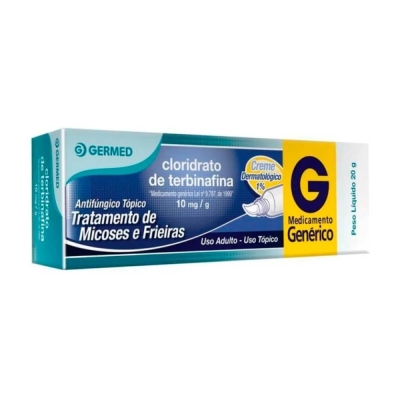 Clor terbinafina cr 20g g.germed