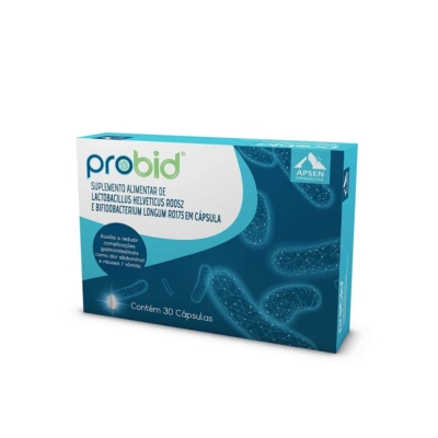 Probid Probiótico Lactobacillus Suplemento Alimentar 30 cápsulas
