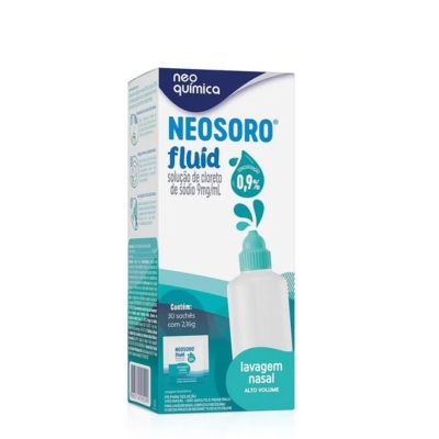 Neosoro fluid 0.9% Alto Volume 30 Saches 2,16g cada