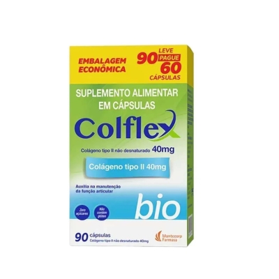 Colflex Bio Colágeno Tipo II 40Mg 90 Cápsulas