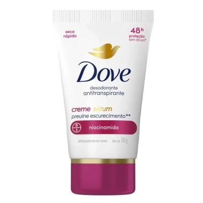 Desodorante Antitranspirante Creme Sérum Dove Previne Escurecimento Feminino 48h 50g
