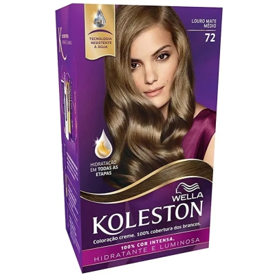 Tint koleston 7.2 louro mate medio