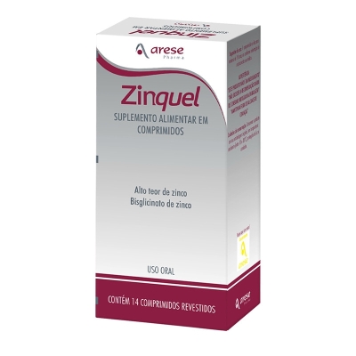 Suplemento Alimentar Zinquel 14 Comprimidos Revestidos