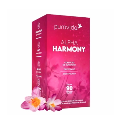 Puravida Alpha Harmony 90 Cápsulas 