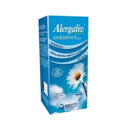 Alergaliv Loratadina 1mg/ml Xarope 100ml