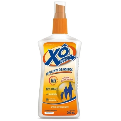 Repelente xo inseto 15% spray 200ml