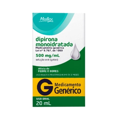 Dipirona sod gts 20ml g.medley