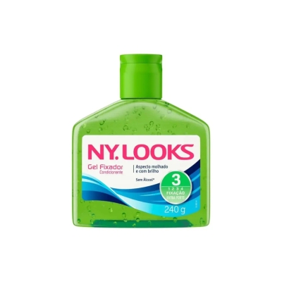 Gel Fixador Ny. Looks 3 Extra Forte 240G