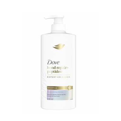 Shampoo Dove Bond Repair + Peptídeo 600ml
