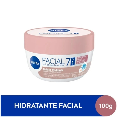 Hidratante Facial Nivea Beleza Radiante 7 em 1 100g