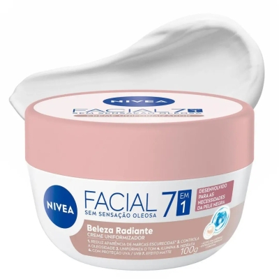 Hidratante Facial Nivea Beleza Radiante 7 em 1 100g