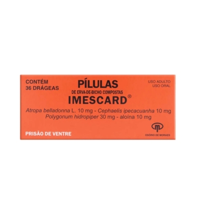 Pilulas imescard 36 pilulas