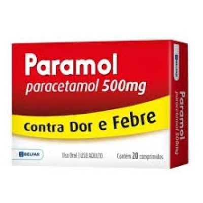 Paramol Paracetamol 500mg 20 Comprimidos