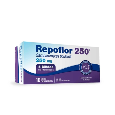 Repoflor 250mg 10 cps legrand