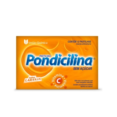 Pondicilina laranja c/vit c 12past uniao