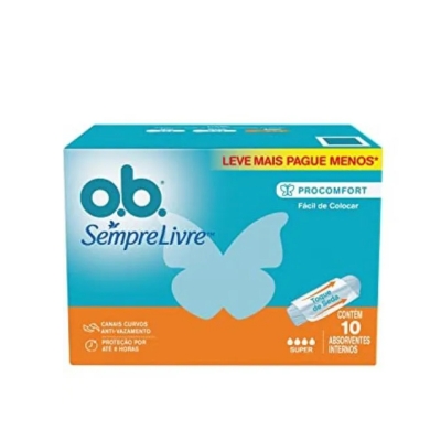 Absorvente Interno Ob Super 10 Unidades