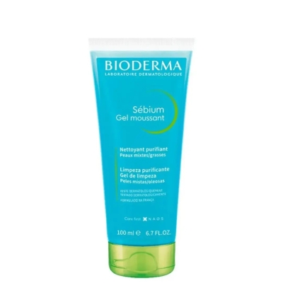 Bioderma Sébium Gel Moussant de Limpeza Pele Oleosa 100ml