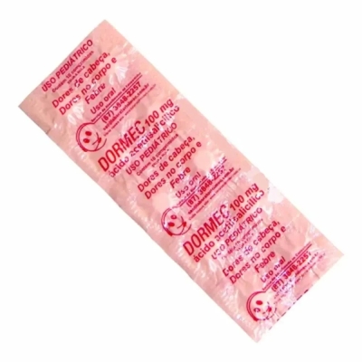 Dormec Ácido acetilsalicílico 100mg Blíster 10 Comprimidos