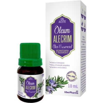 Oleo Essencial de Alecrim 10ml Uberpharma