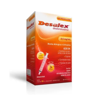 Desalex Desloratadina 0,5mg/ml Xarope 100ml
