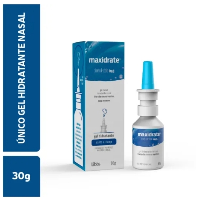 Maxidrate 6mg Descongestionante Gel Nasal 30g