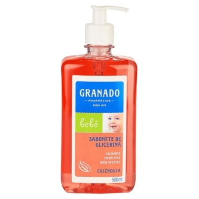 Sabonete Líquido de Glicerina Granado Bebê Calêndula 500ml