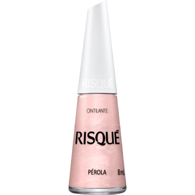 Esmalte Risqué Cintilante Pérola 8ml