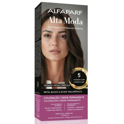 Tintura Altamoda 5.0 - Castanho claro 150g