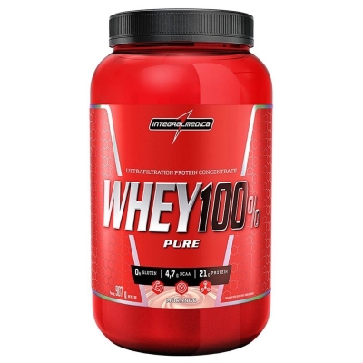 Im whey 100% pure 900g morango 