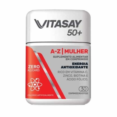 Vitasay 50+ a-z mulher 30cpr