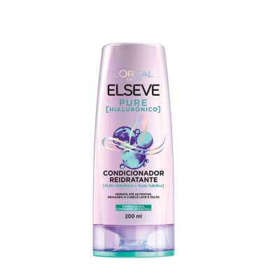 Condicionador Elseve Pure Hialurônico 200ml