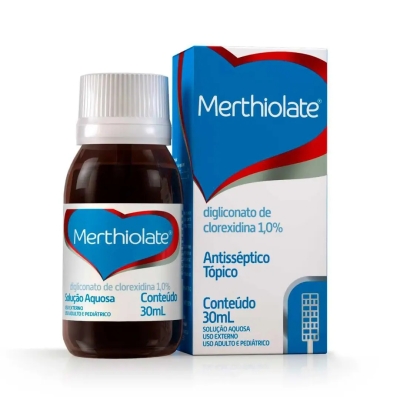 Antisséptico Tópico Merthiolate Solução 30ml