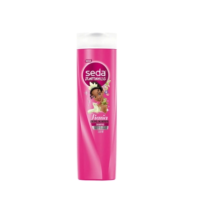 Shampoo Seda Juntinhos Tiana Crespos Encantados com 300ml 