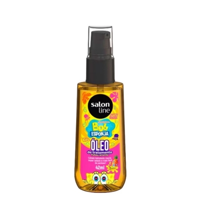 Óleo De Tratamento Salon Line Sos Cachos Bob Esponja Kids 42ml