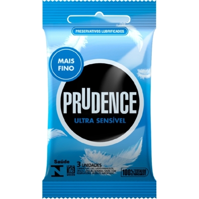 Preservativo Prudence Ultra Sensível 3 Unidades