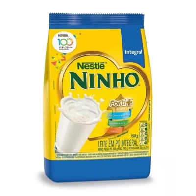 Leite ninho 750gr integral fort+ sache