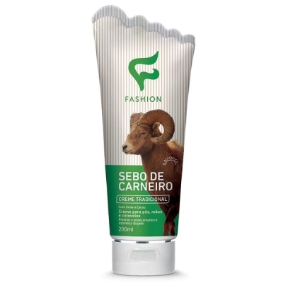 Cr p/pes e maos sebo carneiro trad 200ml