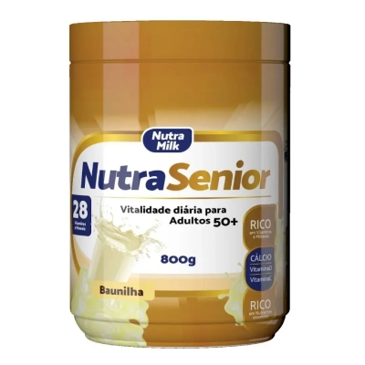 Suplemento Alimentar Nutra Senior 50+ Baunilha 800g