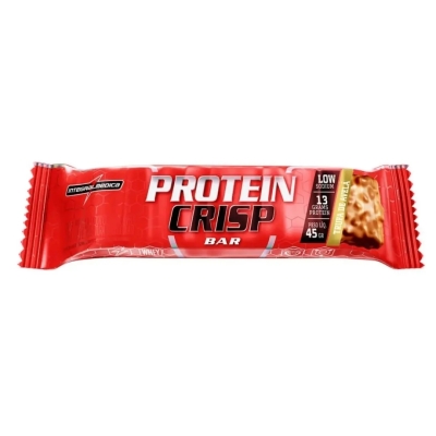 Barra de Proteína Crisp Bar Whey Protein Integralmedica Trufa de Avelã 45g