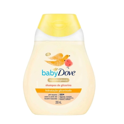 Shampoo de Glicerina Baby Dove Hidratação Glicerinada 200ml