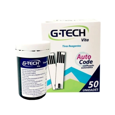 Tiras Reagentes G-Tech Vita 50 Unidades