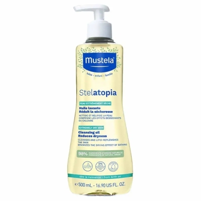 Óleo de Banho Mustela Stelatopia 500ml