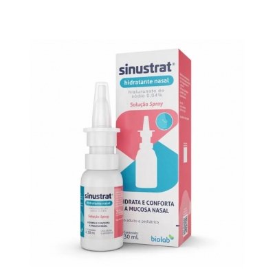 Sinustrat 0,04% Hidratante Nasal Solução Spray 30ml